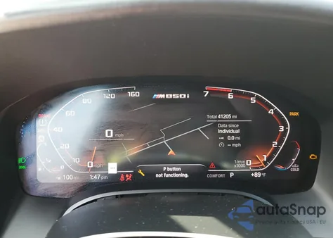 2020 BMW M850Xi z USA, uszkodzony, nr VIN WBAFY4C06LCD38303